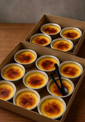 Dozen mini Crème brûlée
