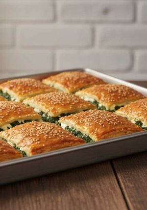 Spinach, Mushrooms and Onions Large Tray