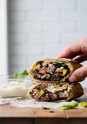 Dozen Steak Shawerma Sandwiches